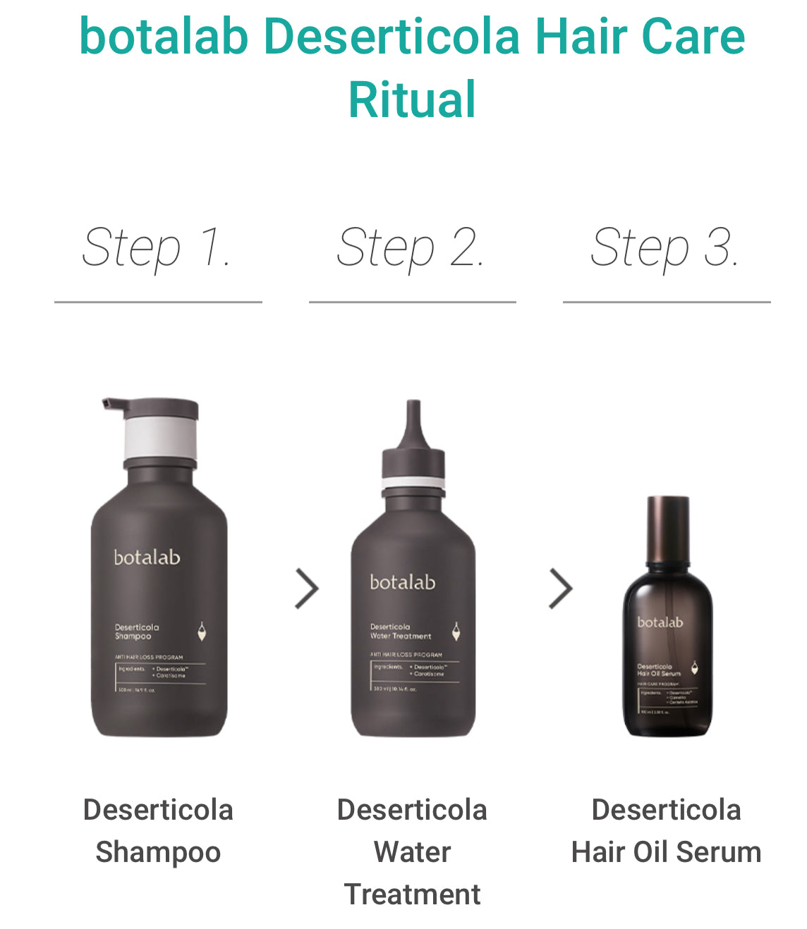 Botalab Deserticola Hair Oil serum